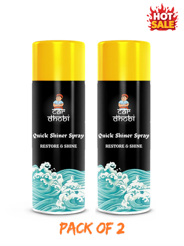 Quick Shiner Spray - 200ml | For Cars & Bikes