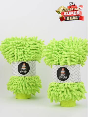 Microfiber Car Wash Mitt- Large (Pack of 2)