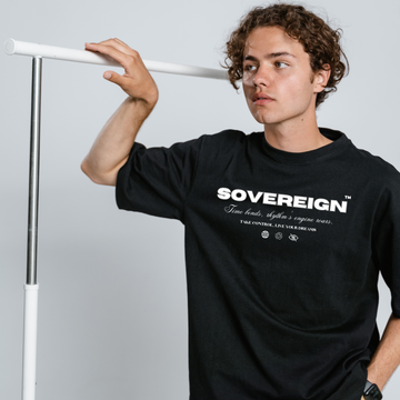 Sovereign Revv T Shirt for Men (Black)